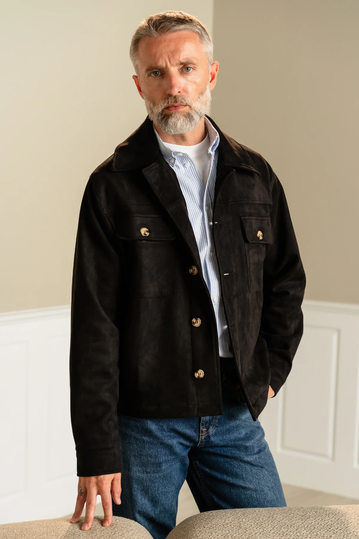 Callum Jacke - schwarz - Image 3