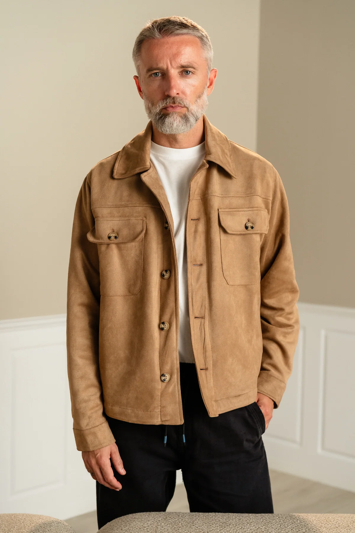 Callum Jacke - Sand - Image 7