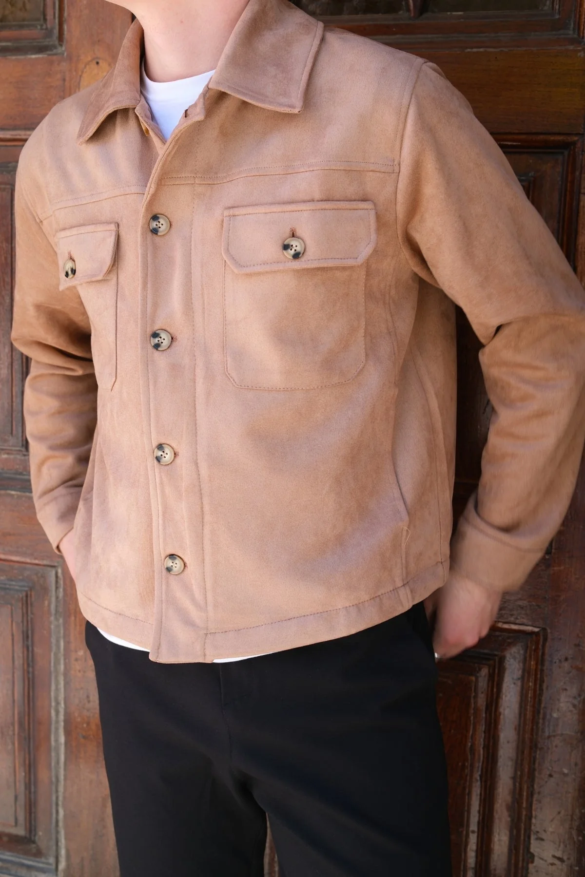 Callum Jacke - Sand - Image 9