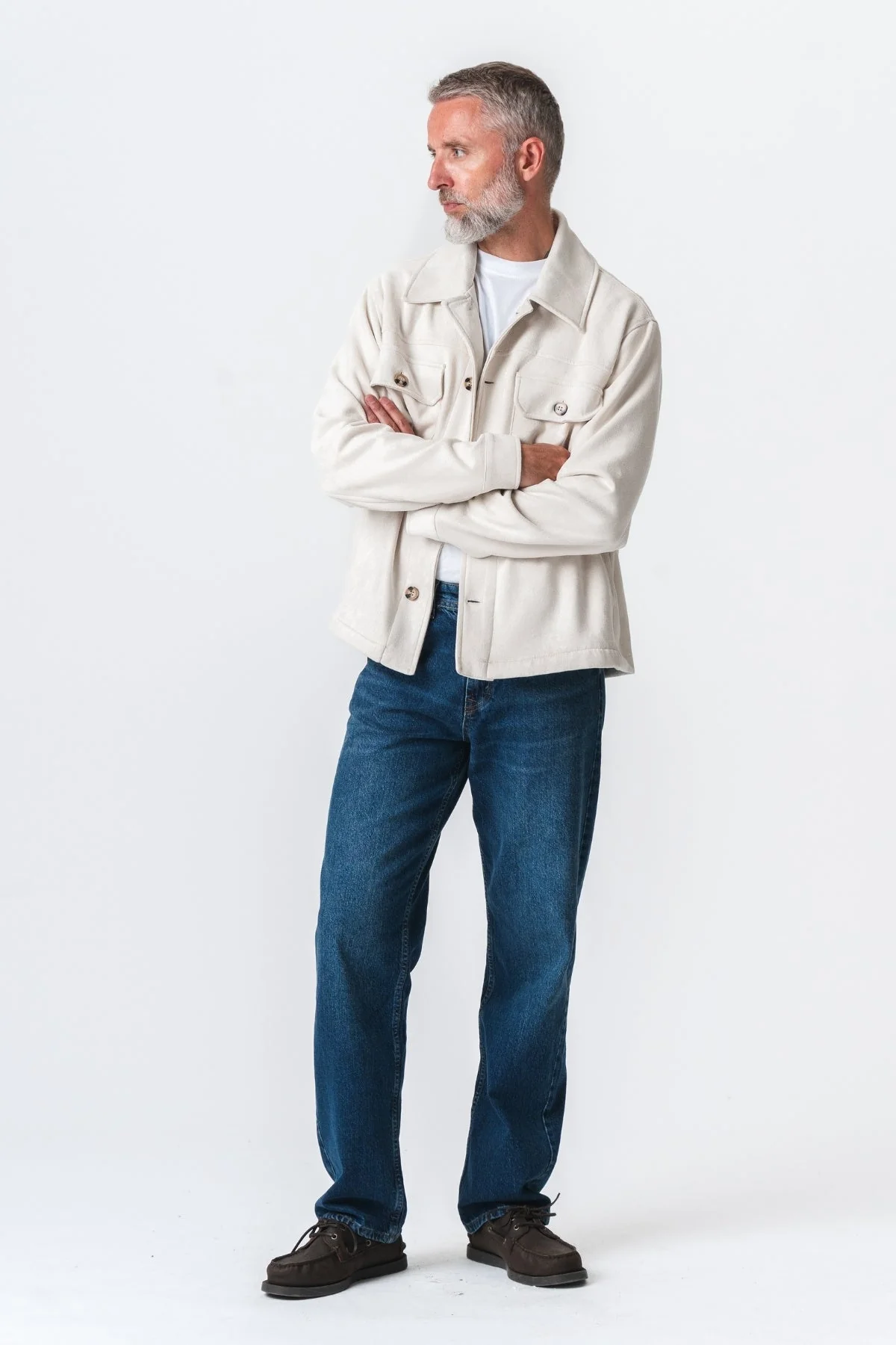 Callum Jacke - Weiß - Image 10