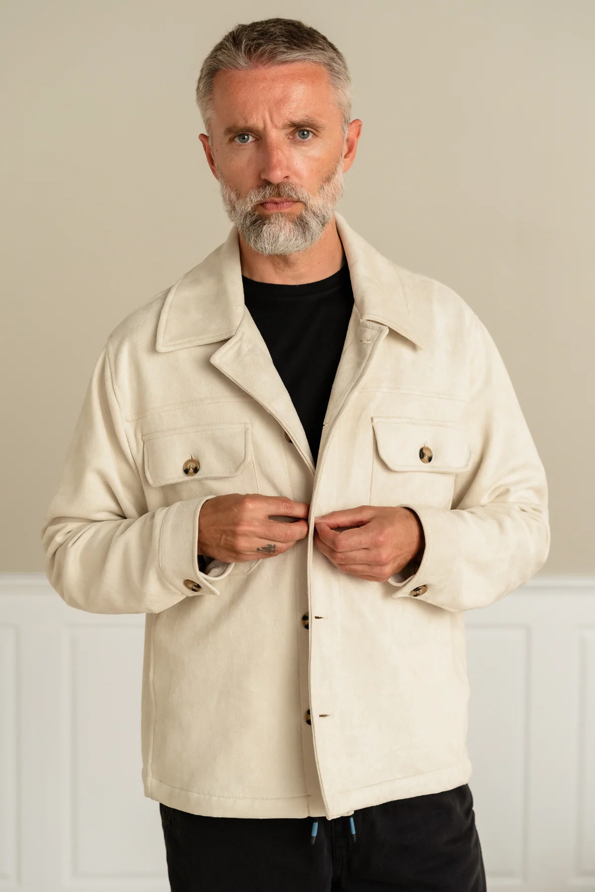 Callum Jacke - Weiß - Image 2