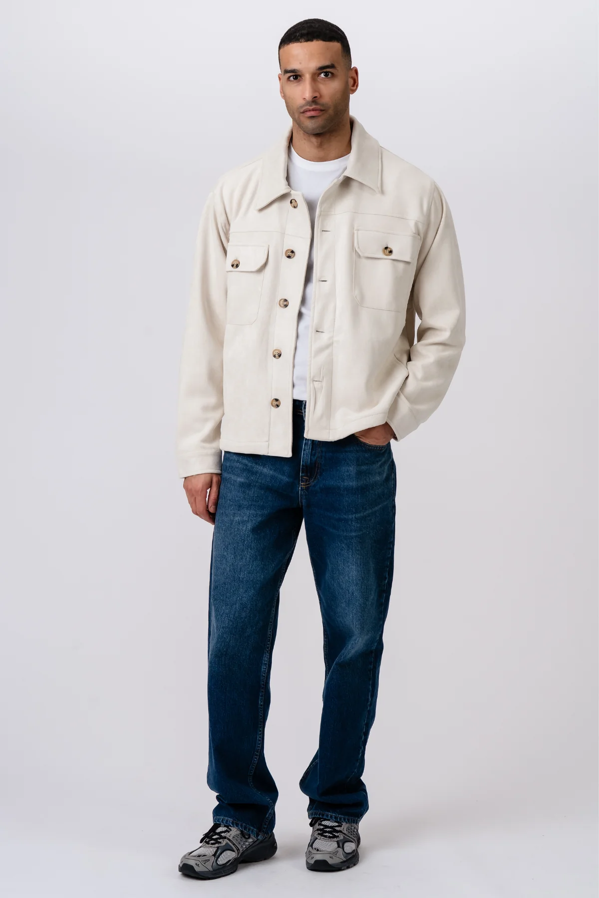 Callum Jacke - Weiß - Image 6