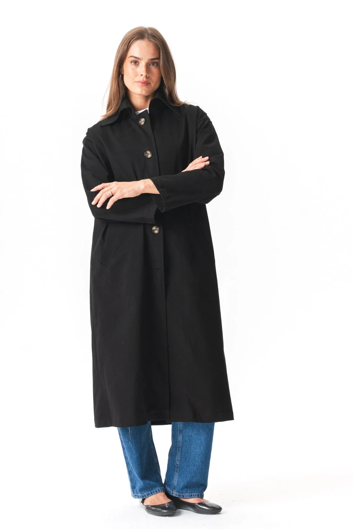 Carla Trenchcoat - Schwarz - Image 6