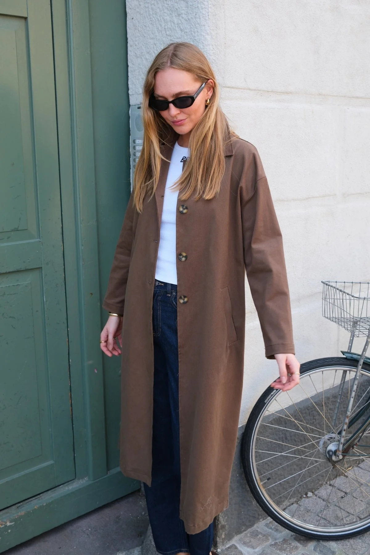 Carla Trenchcoat - Brown - Image 6