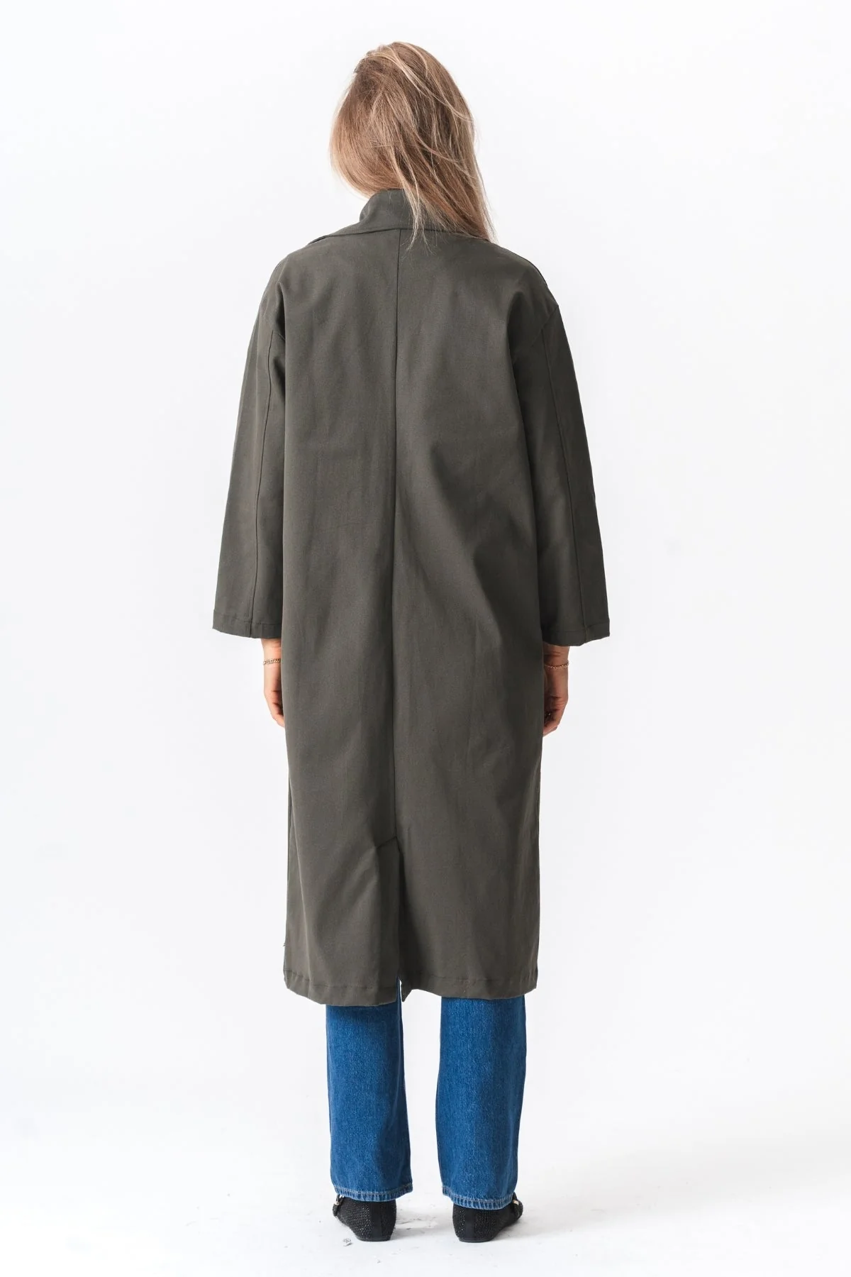 Carla Trenchcoat - Olive - Image 5