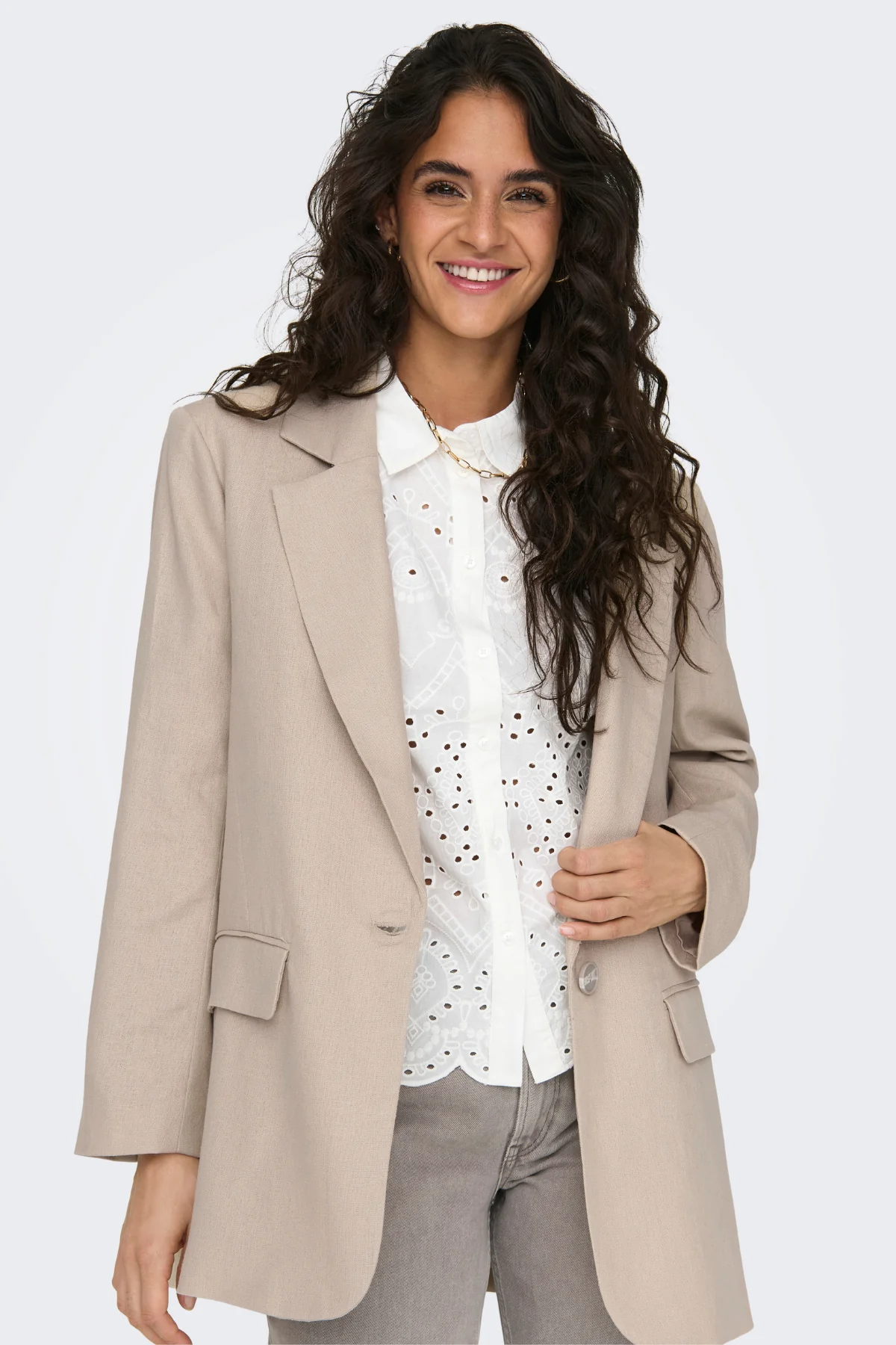 Caro -Lana Blazer - Oxford Tan - Image 3
