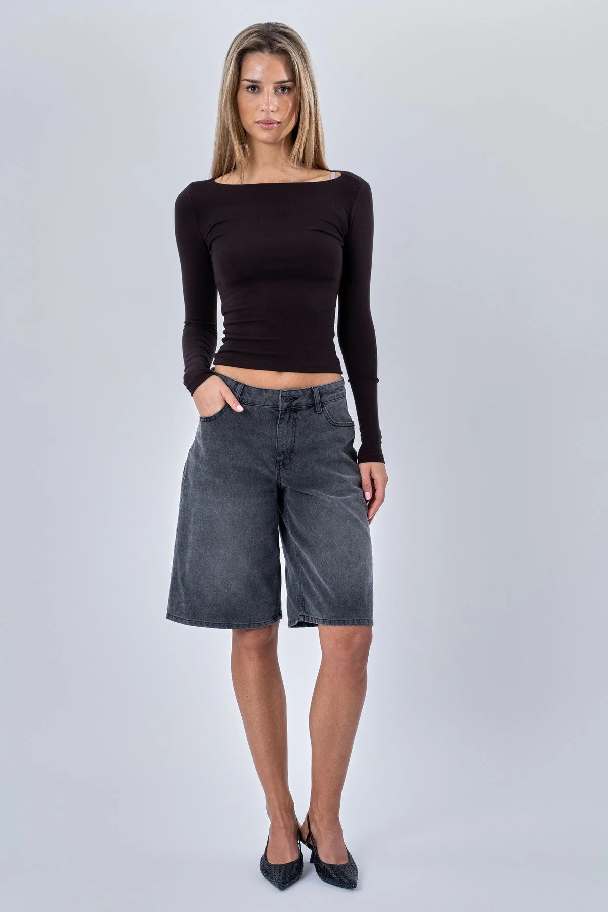 Cassandra Bluse - Schwarz - Image 2