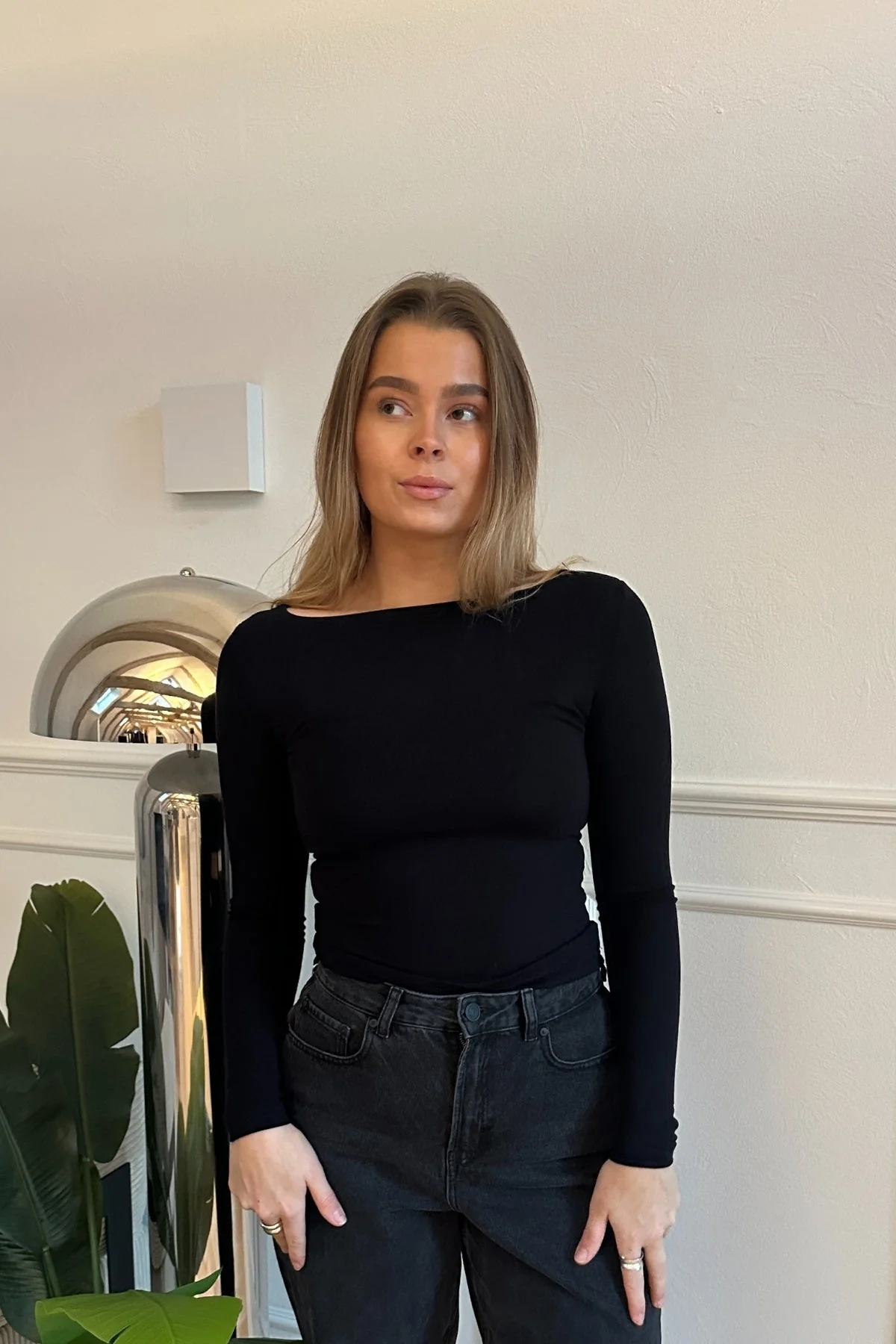 Cassandra Bluse - Schwarz - Image 4
