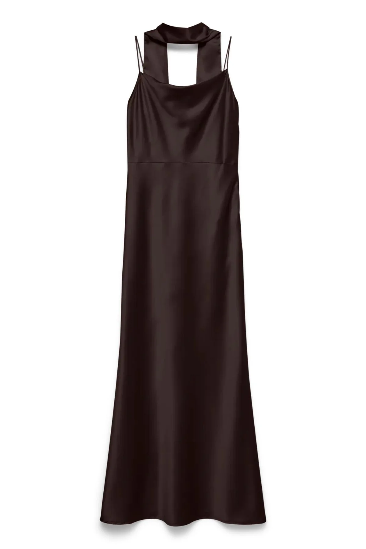 Cenia Singlet-Schal-Knöchelkleid - Schokoladentorte