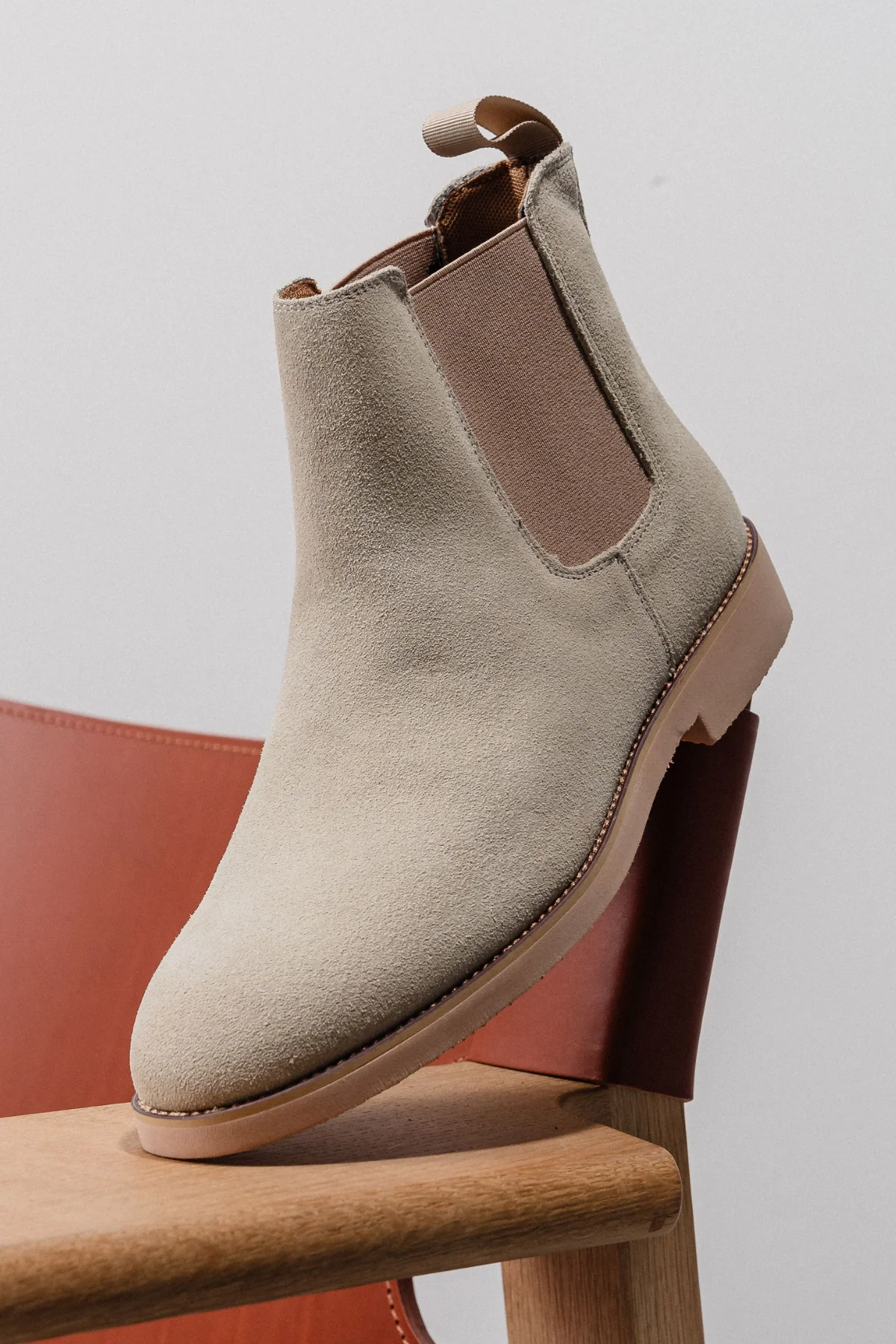 Chelsea -Stiefel - Beige - Image 3