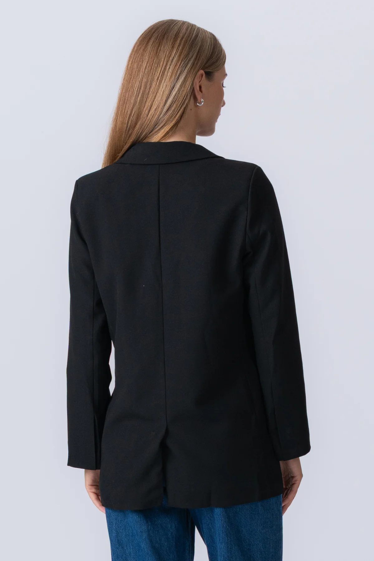 Claire Oversized Blazer - Schwarz - Image 11