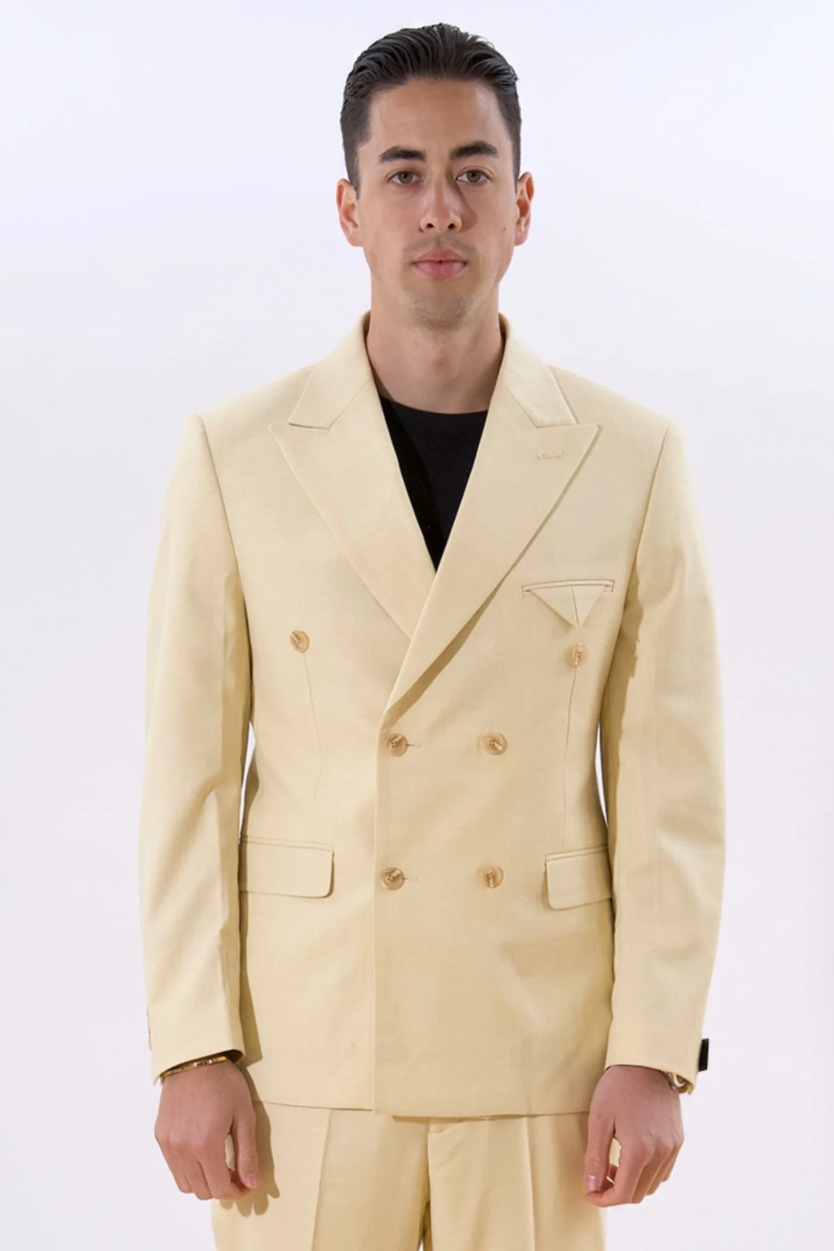 Klassischer Blazer – Beige