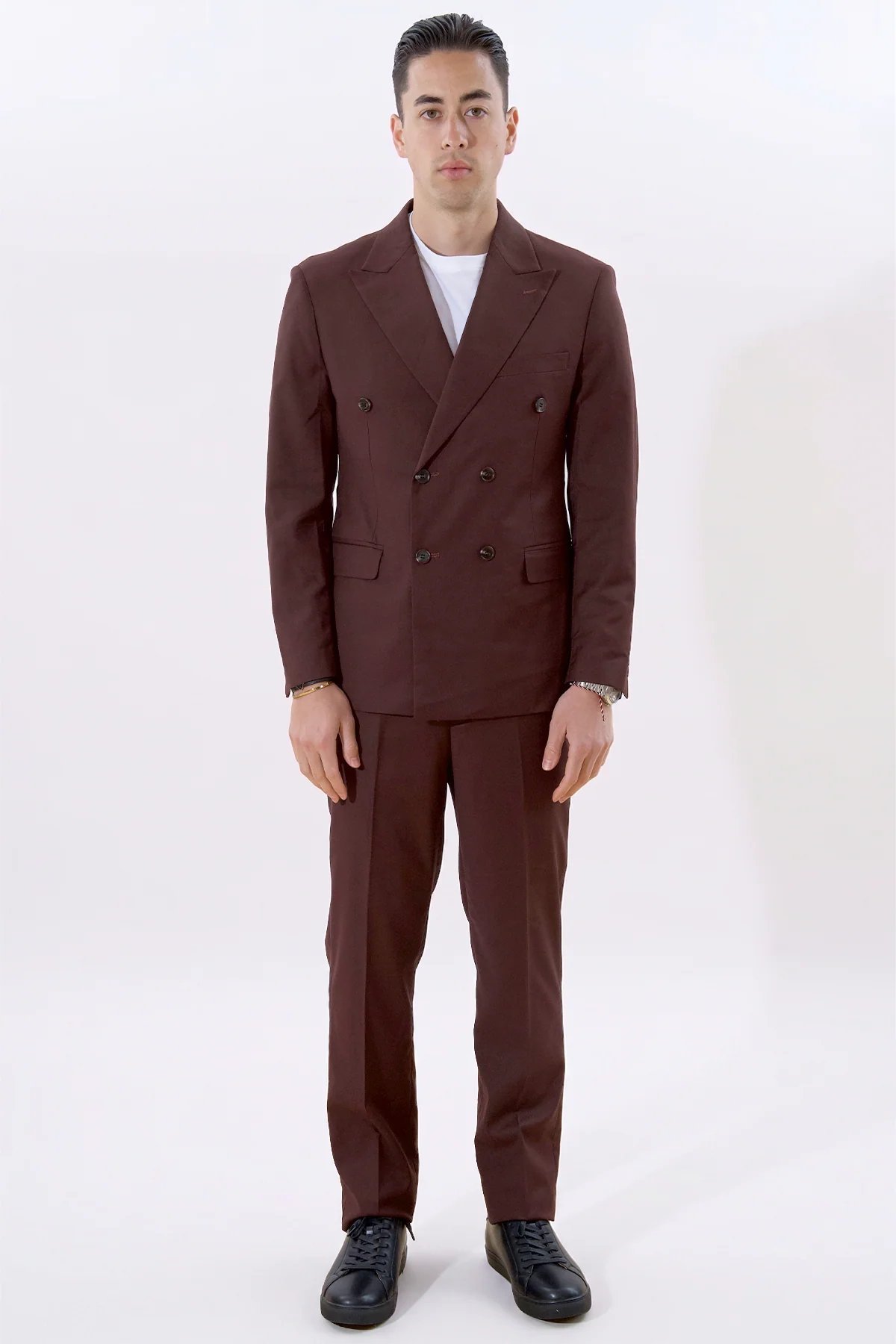 Klassischer Blazer – Braun - Image 3