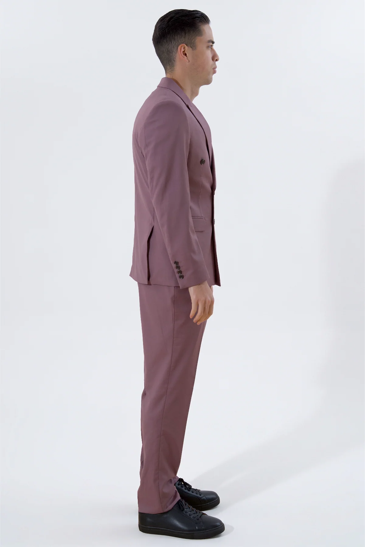 Klassischer Blazer – Lila - Image 3