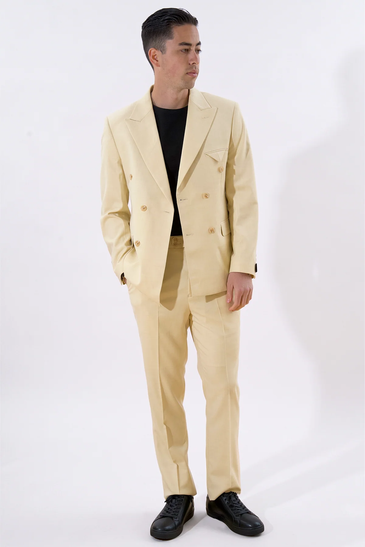 Klassisch Pants - Beige - Image 2
