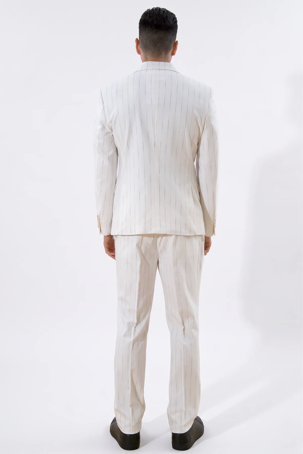 Klassisch Pants - Weißer Nadelstreifen - Image 4