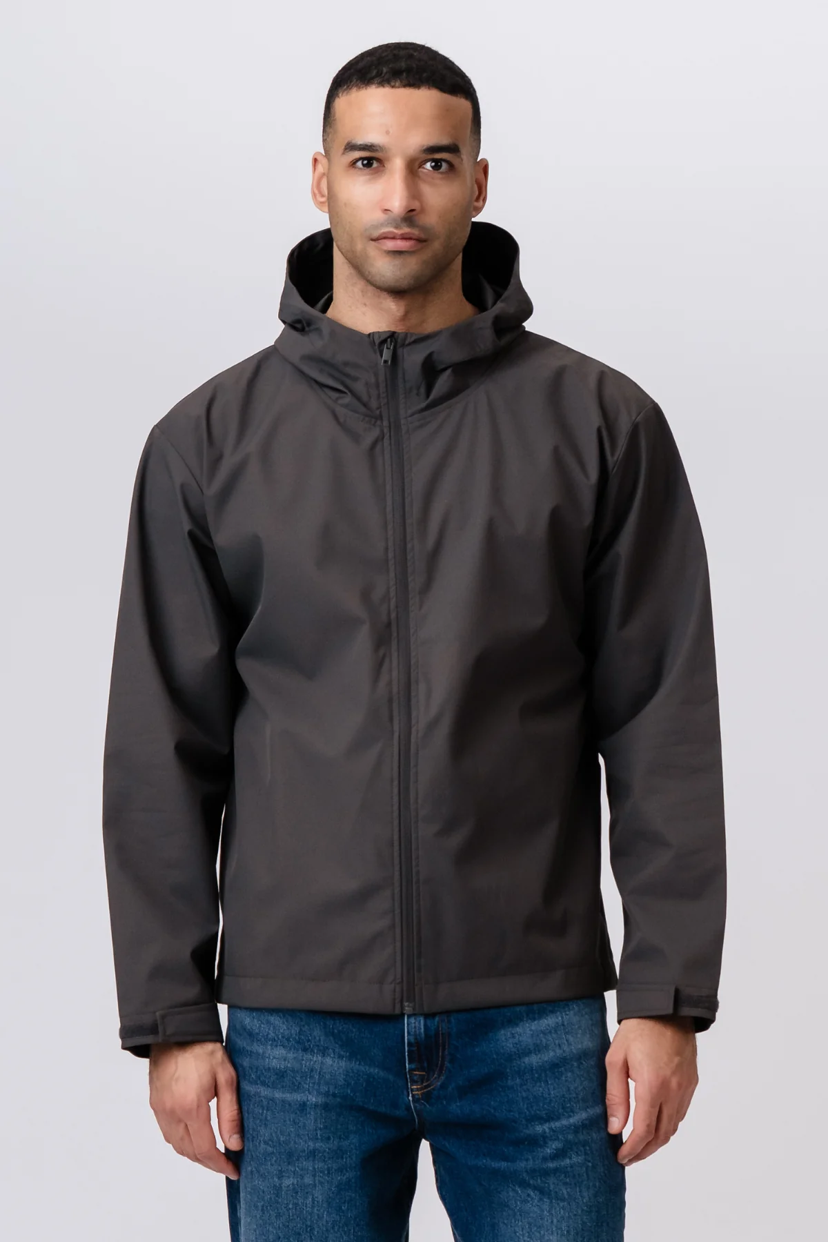 Klassische Regenjacke – Oliv