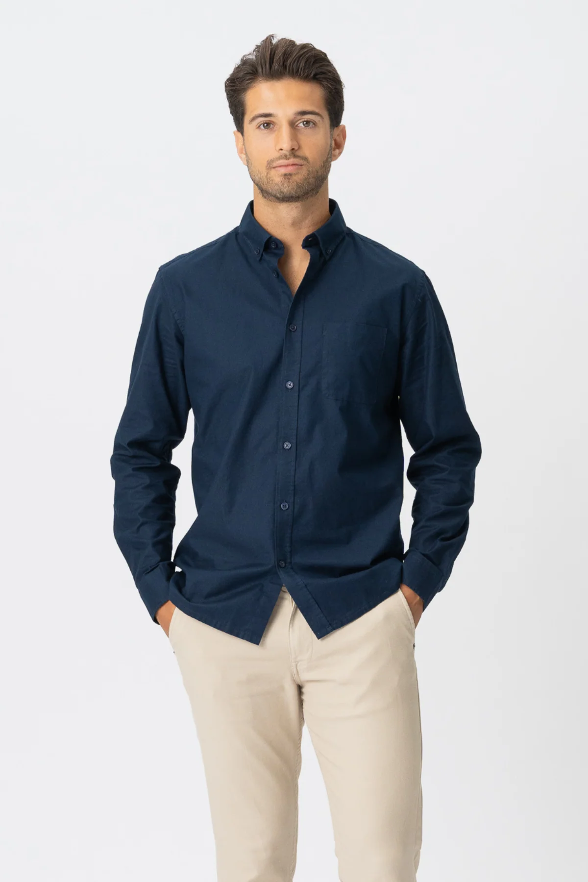 The Original Performance Oxford Shirt ™ ️ - Navy Blazer - Image 4