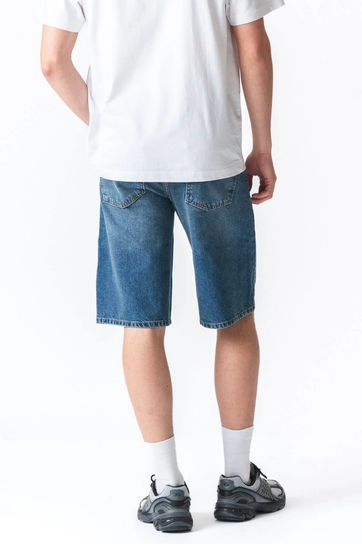 Denim Shorts Locker - blau - Image 7