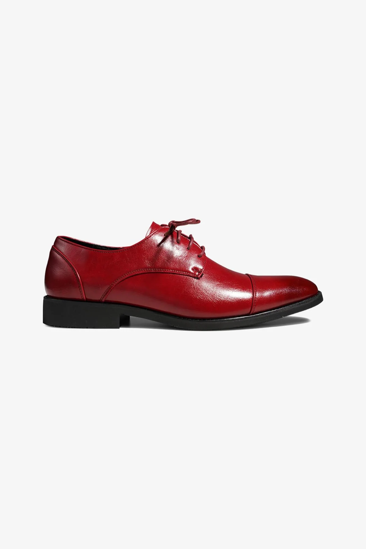 Derby-Schuhe - Rot