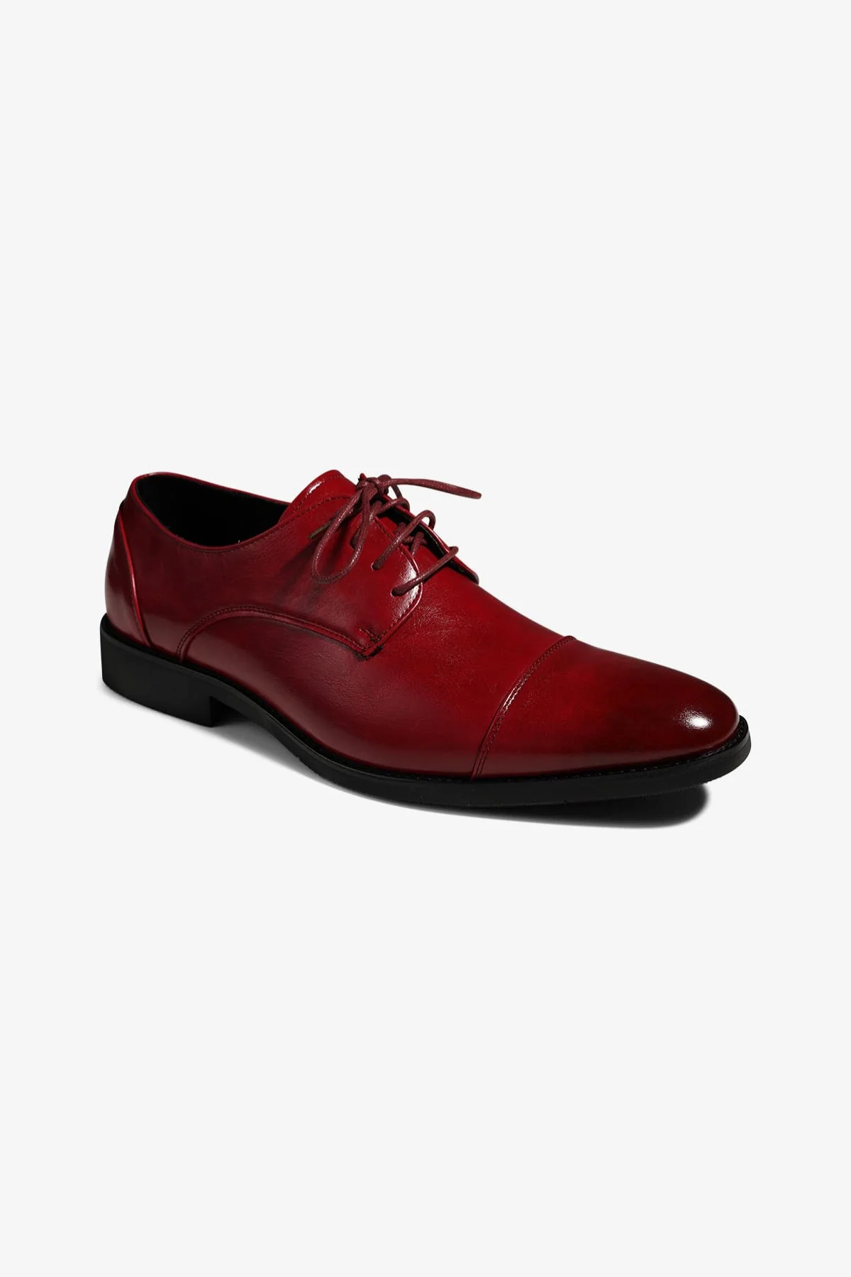 Derby-Schuhe - Rot - Image 2