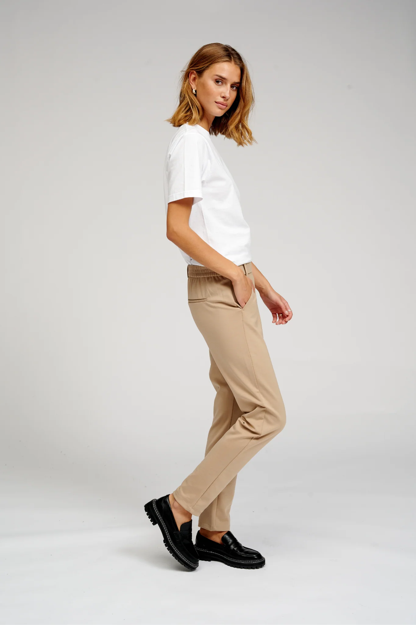 Haylie Pants - Beige - Image 3