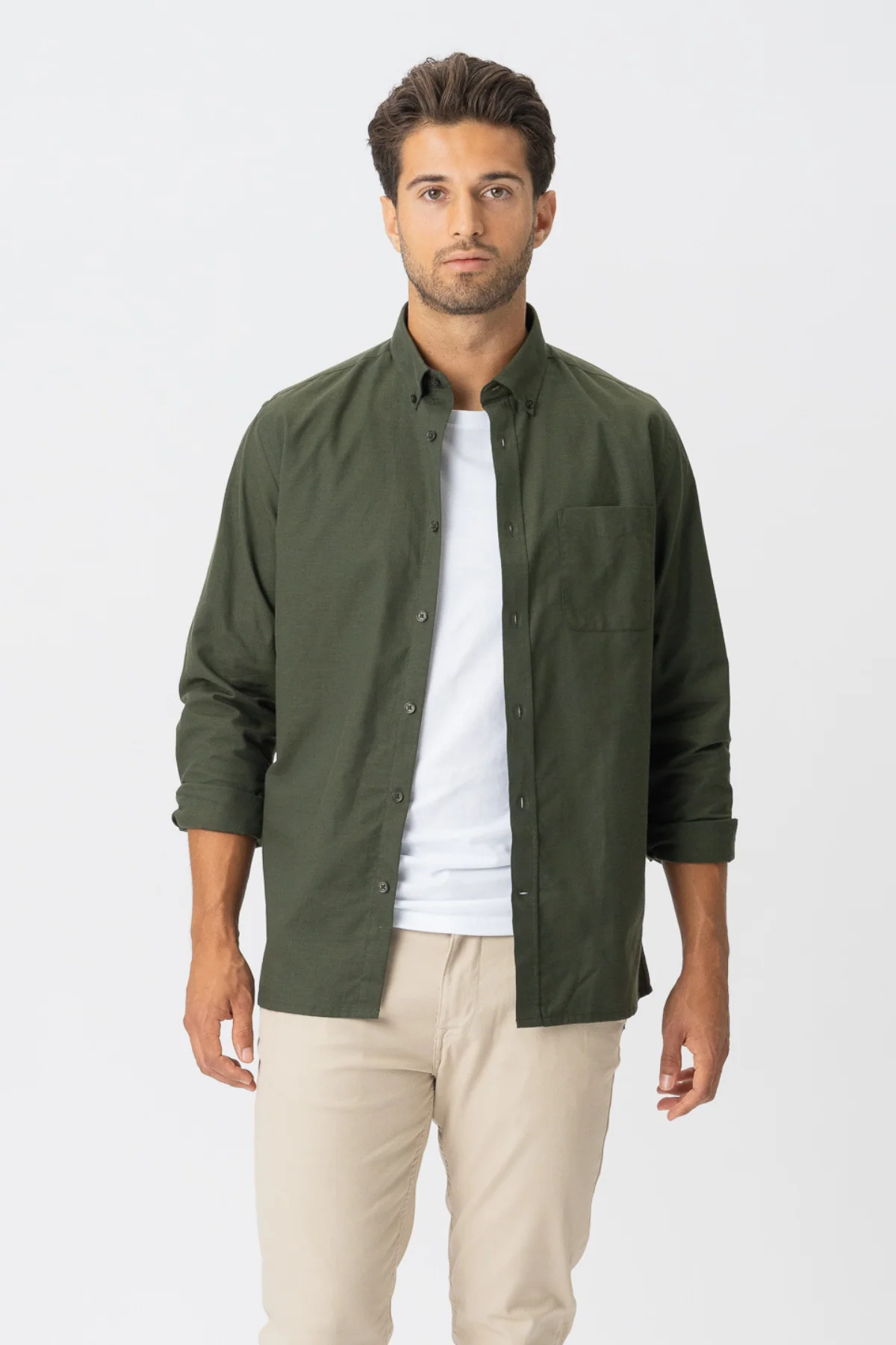 The Original Performance Oxford Shirt ™ ️ - Forest Night - Image 6