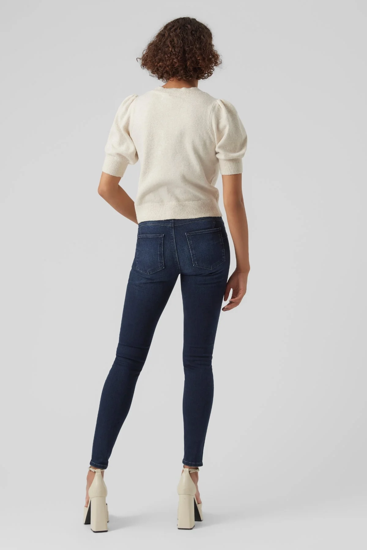 Doffy O-Neck Pullover – Birke Melange - Image 4