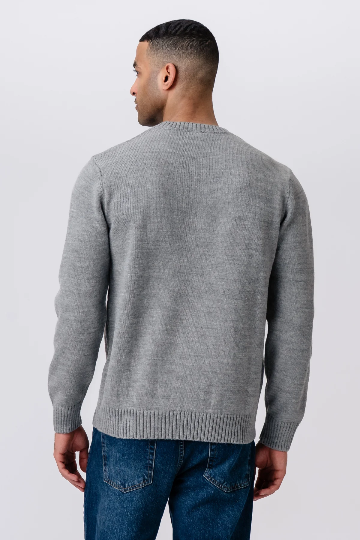 Easton Strick – Grau - Image 3