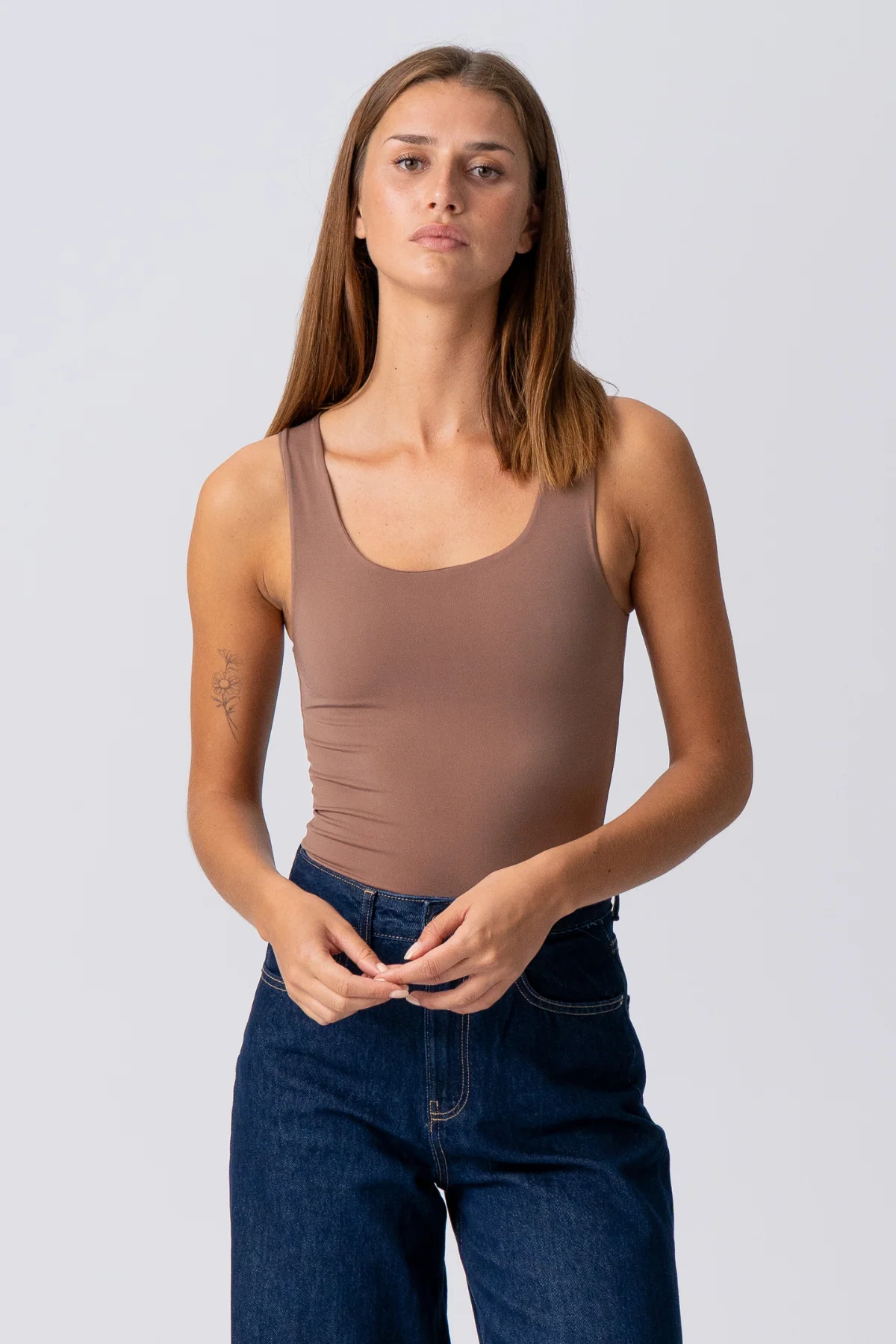 Eleanor Top - Brown - Image 3