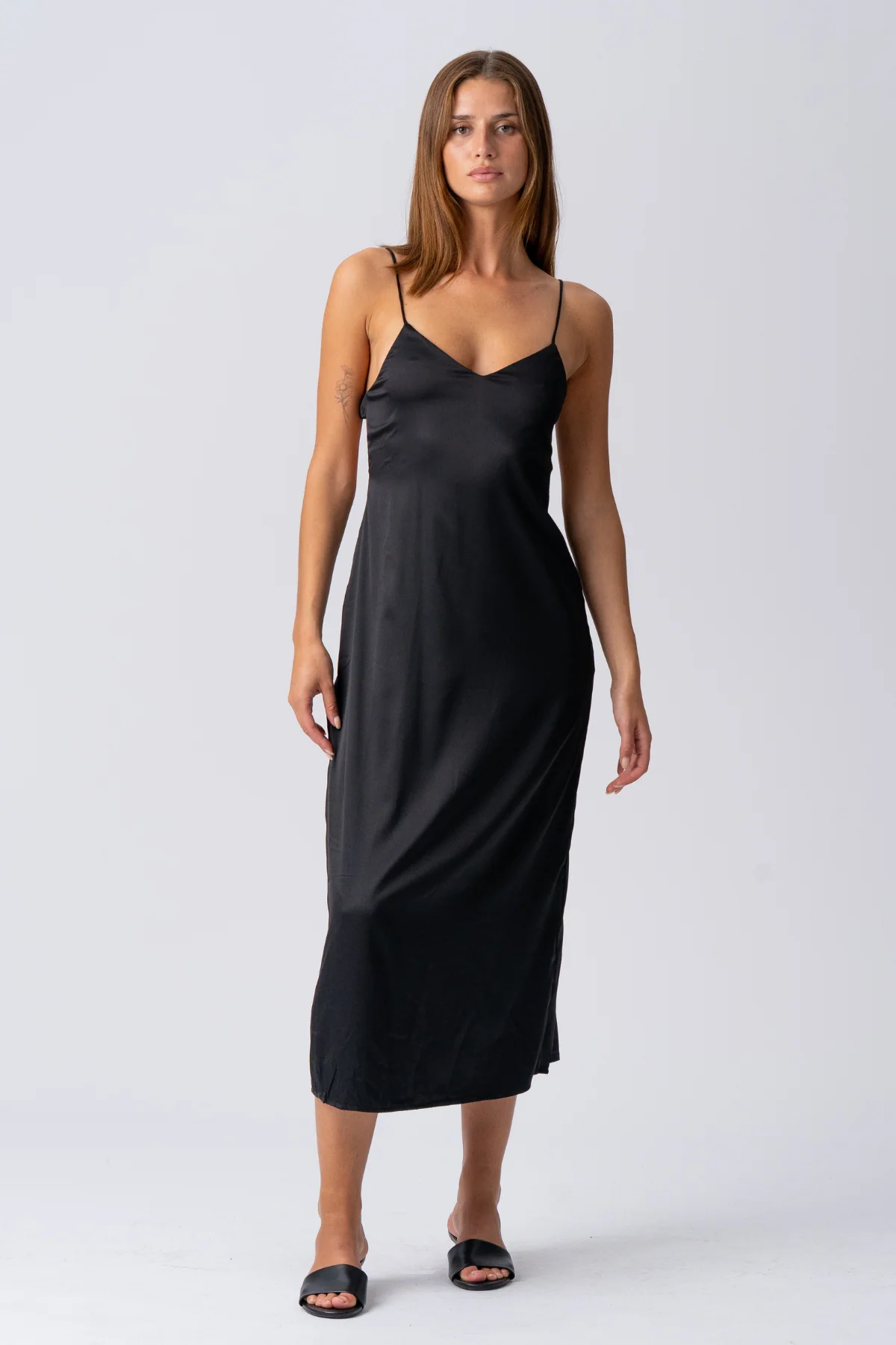 Elina -Gurtkleid - Schwarz - Image 5