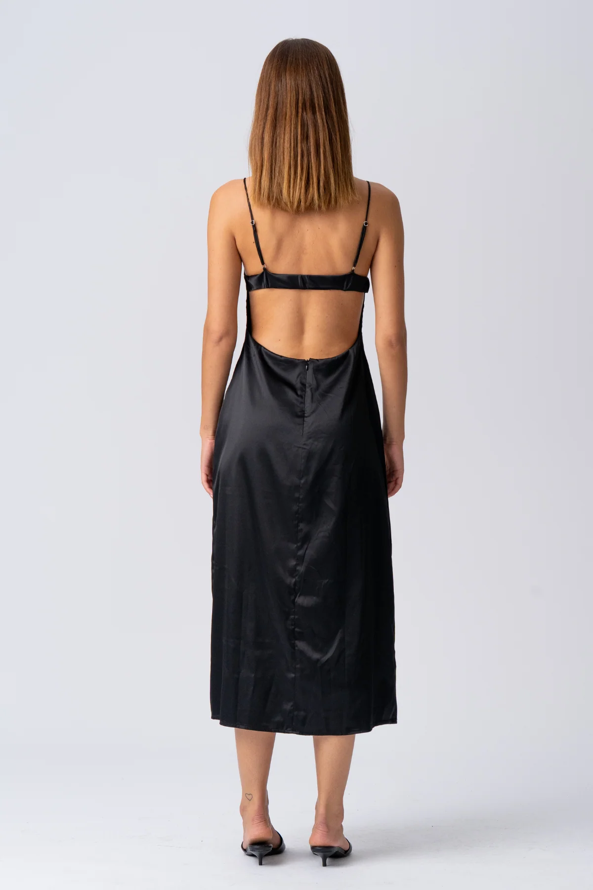 Elina -Gurtkleid - Schwarz - Image 6