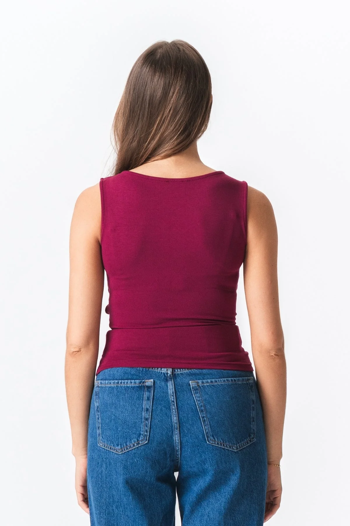 Ellie Top - Burgund - Image 3