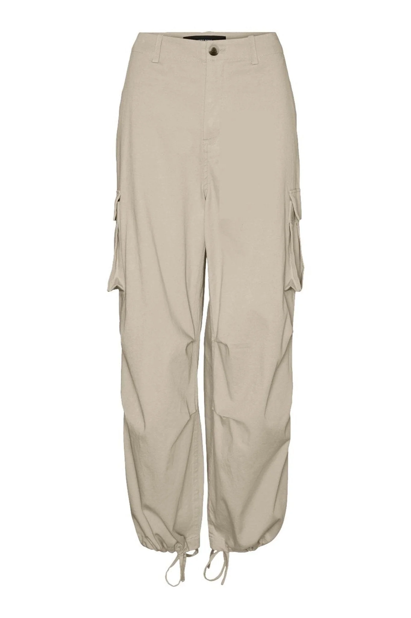 Emili Baggy Cargo Buskser - Austergrau
