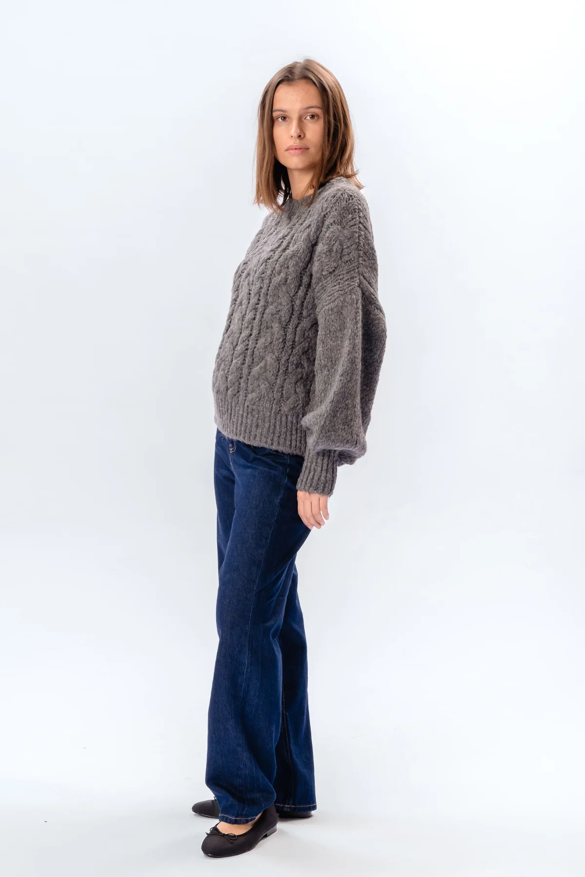 Emma Zopfmuster – Mittelgrau - Image 2