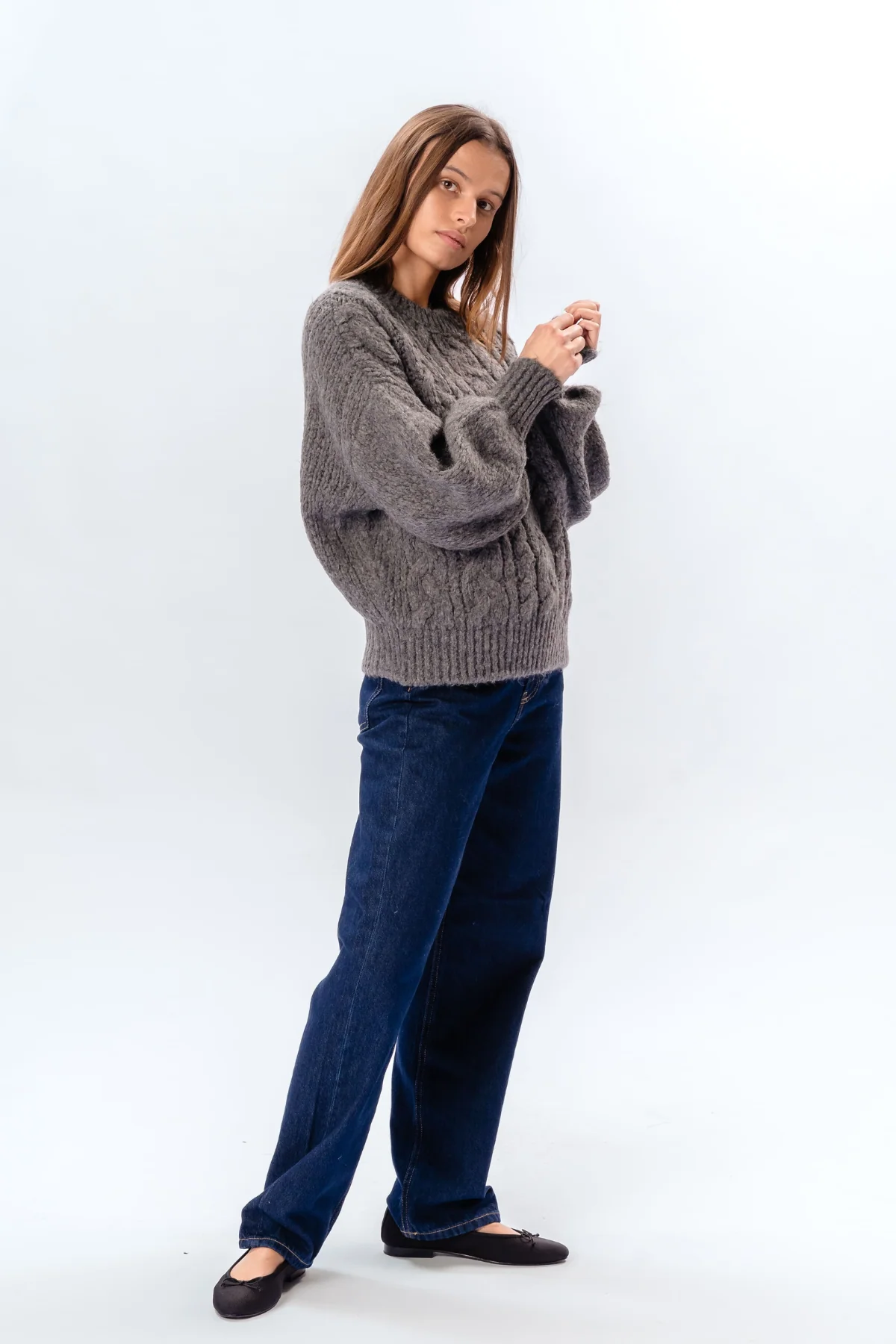 Emma Zopfmuster – Mittelgrau - Image 3