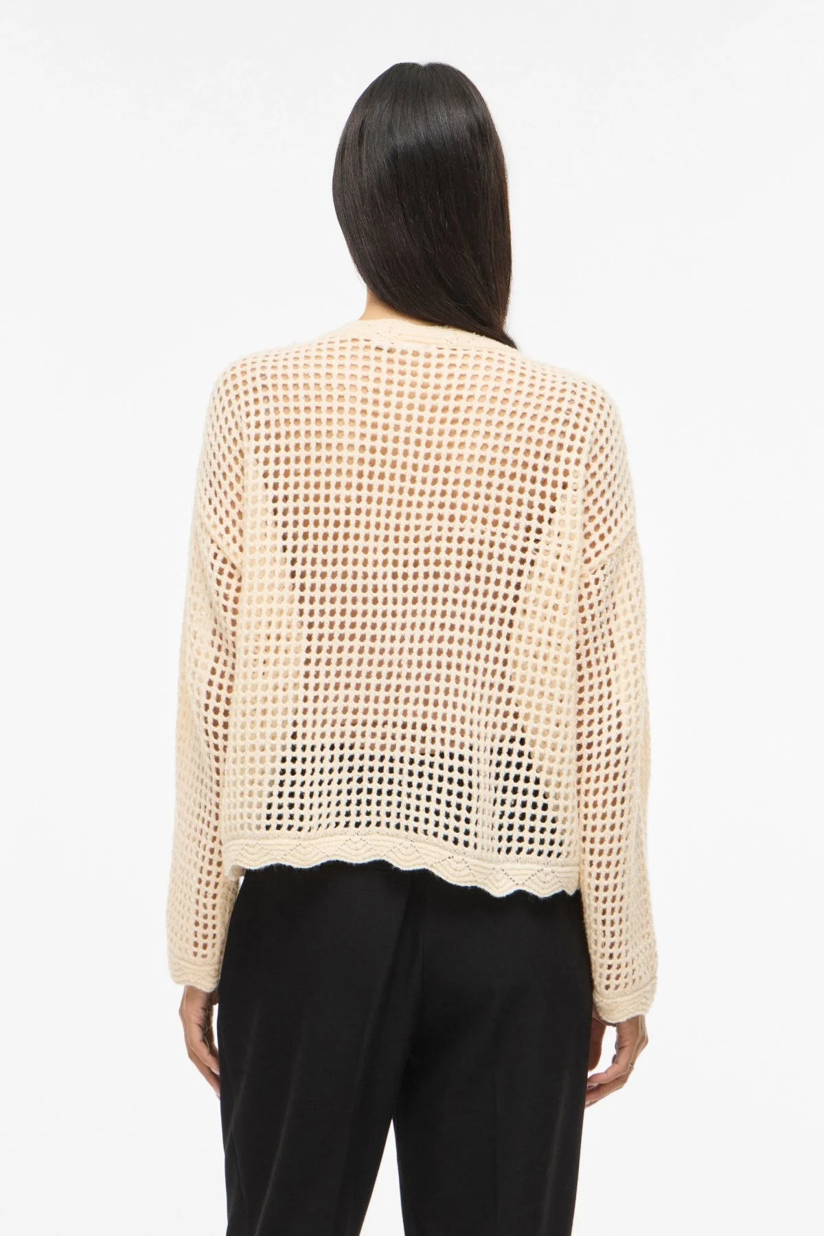 Enny Flower Strick-Cardigan – Birke - Image 5