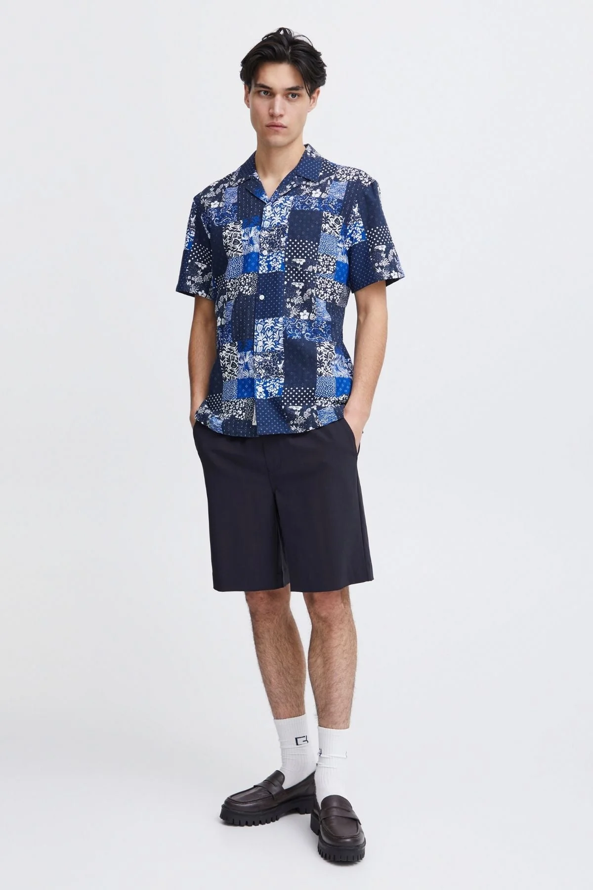 Entspannt Shorts - Marine - Image 2