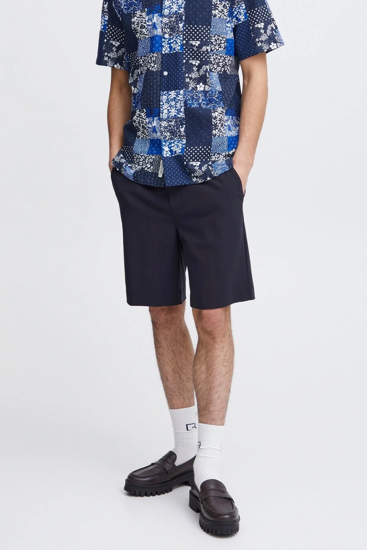 Entspannt Shorts - Marine - Image 3