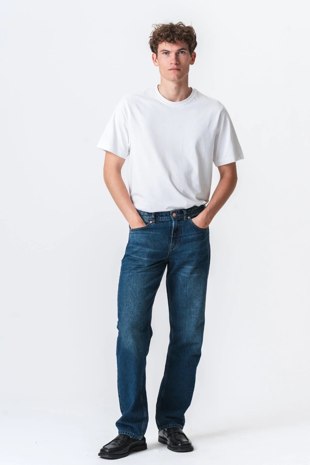 Entspannte Fit -Jeans - dunkelblauer Jeans - Image 11