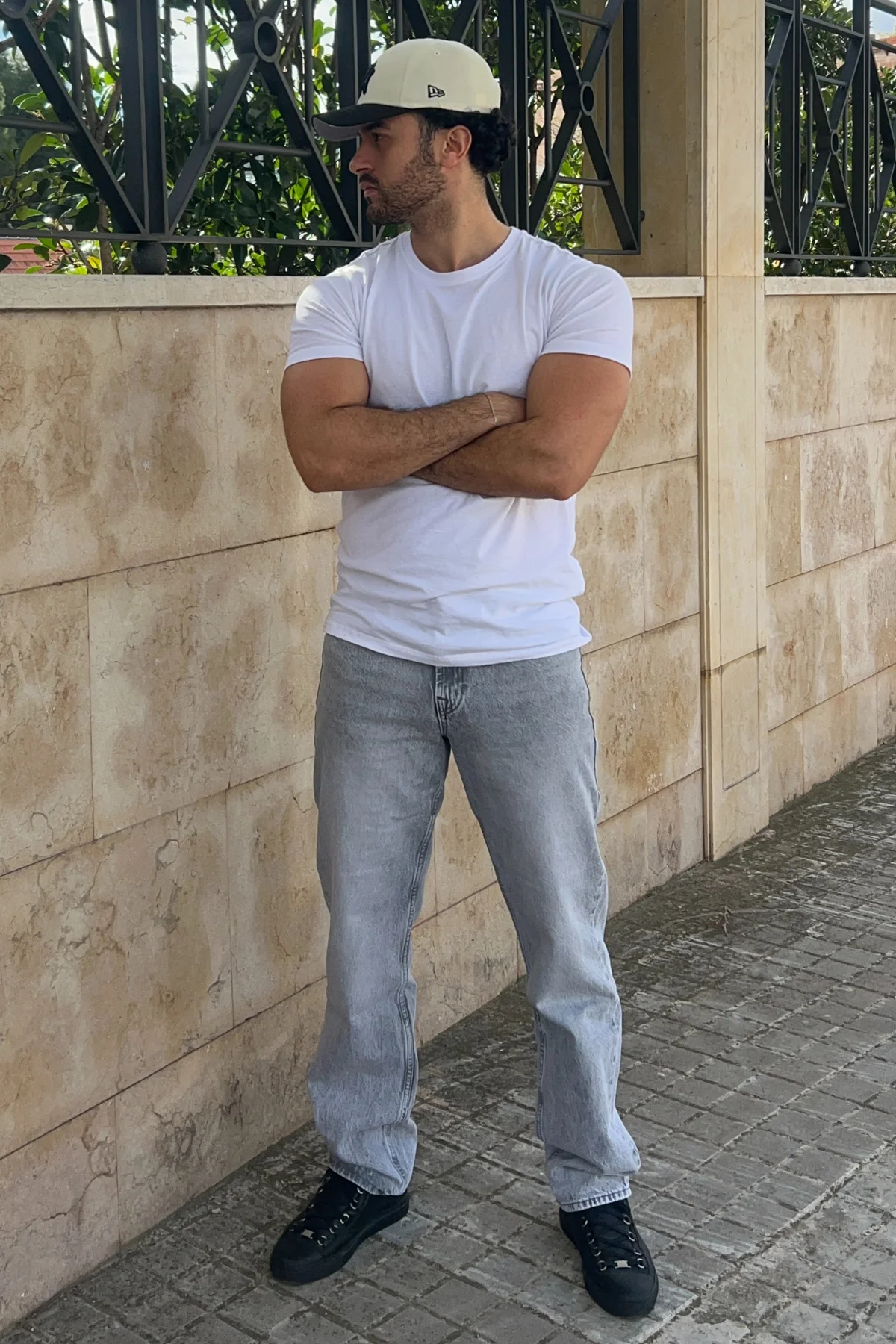 Entspannte Fit Jeans - grauer Jeans - Image 3