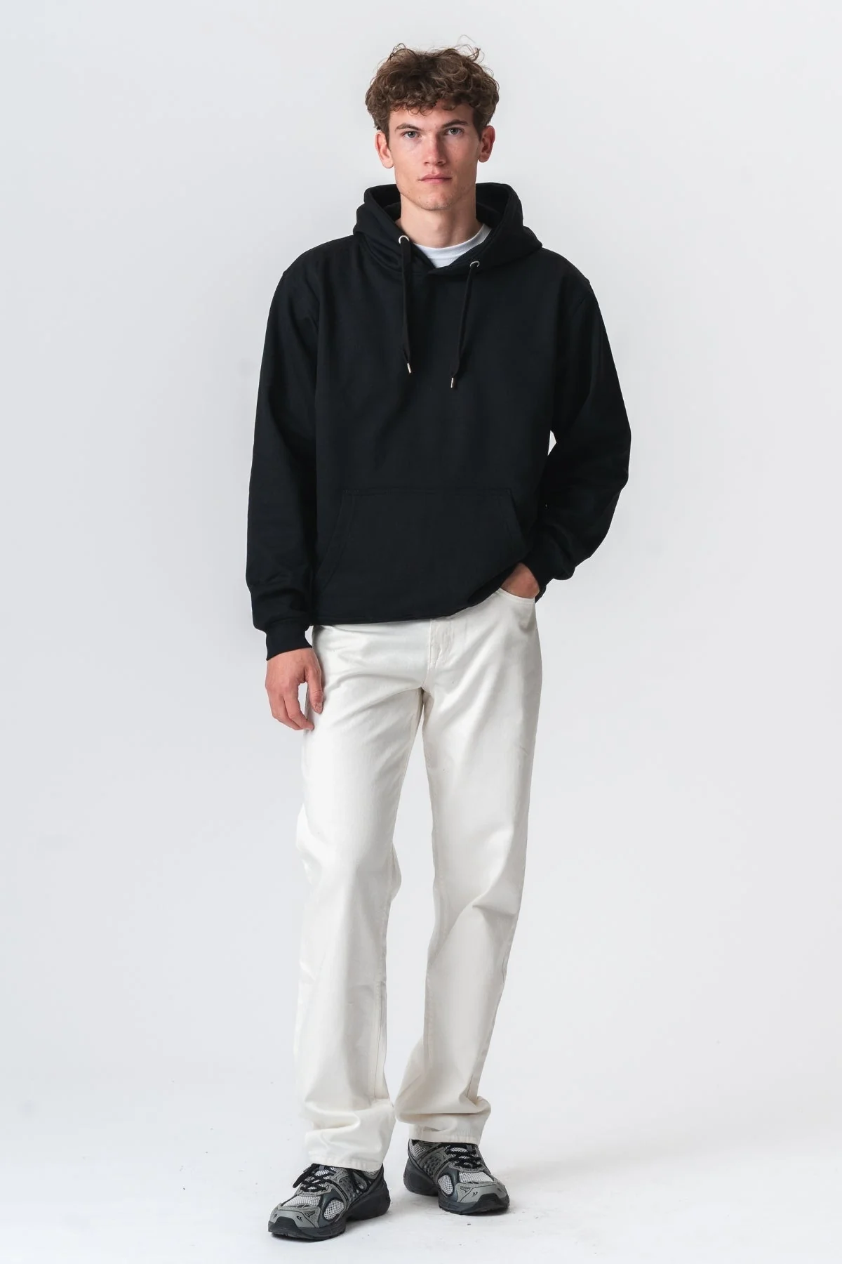 Entspannte Fit Jeans - Weißer Jeans - Image 4
