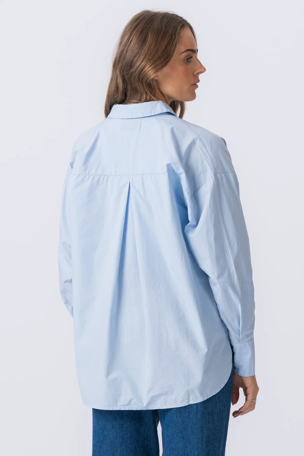 Entspannter Hemd - Hellblau - Image 6