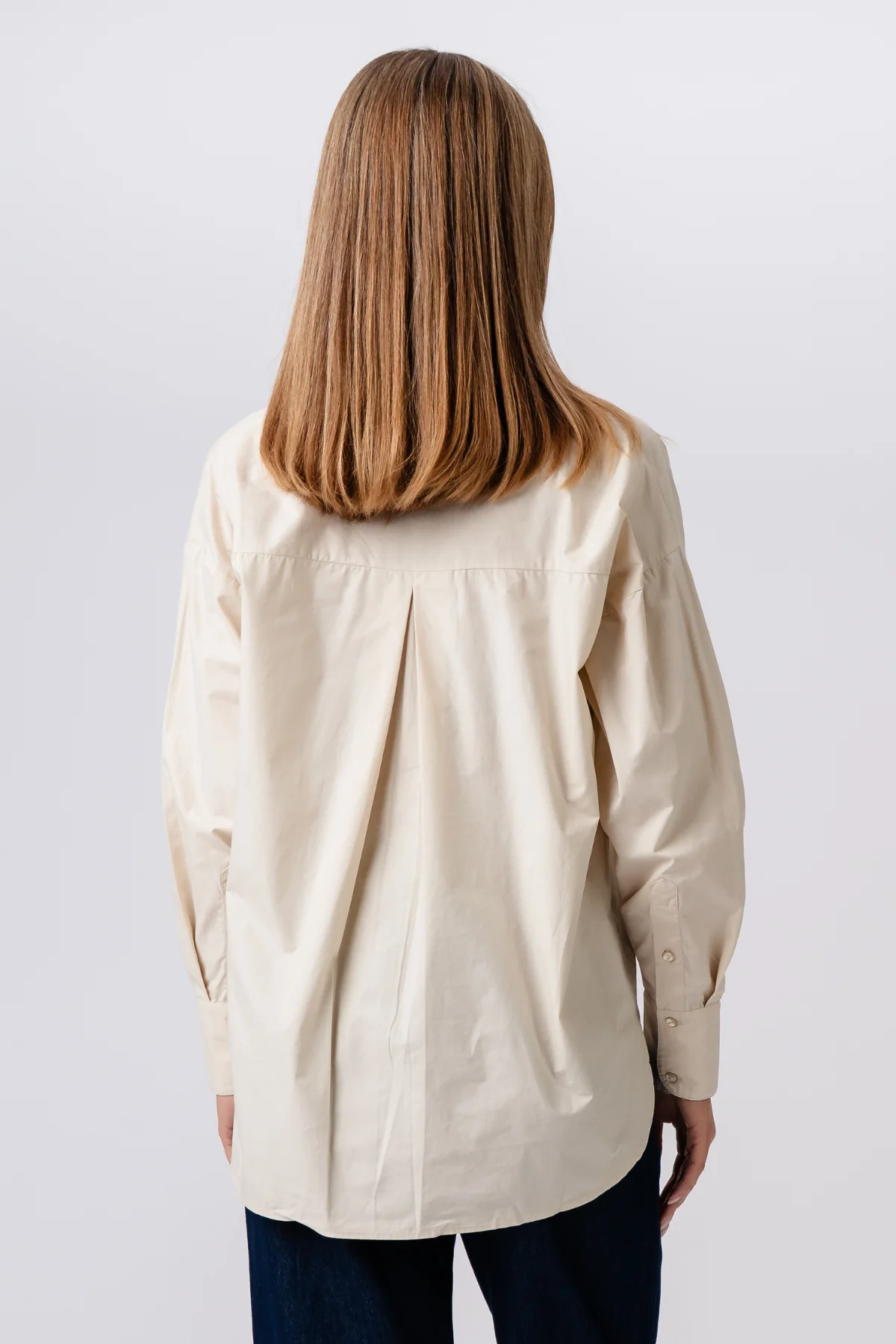 Entspanntes Hemd - Beige - Image 8