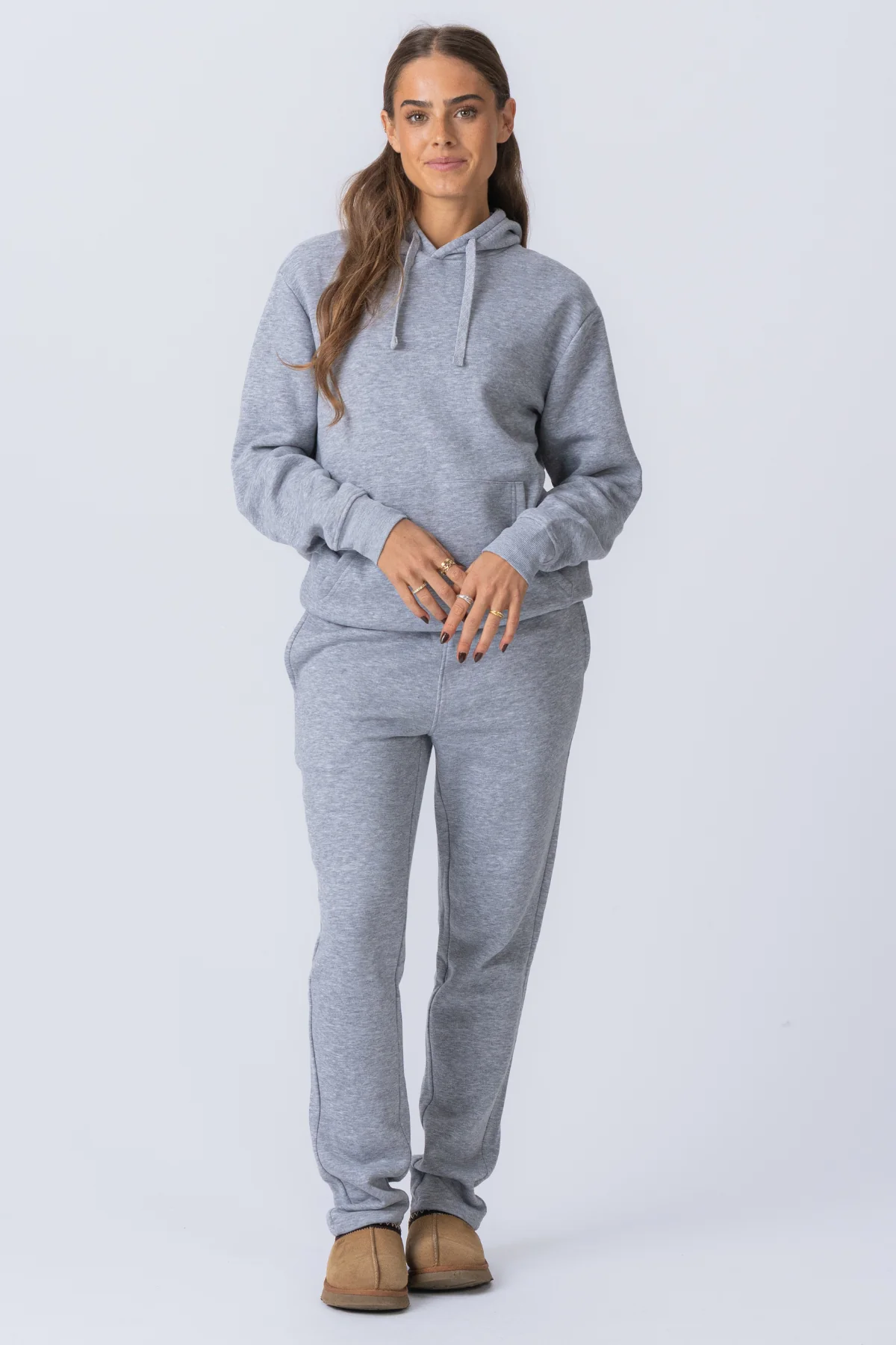 Essential Jogginghose – Grau Melange - Image 7
