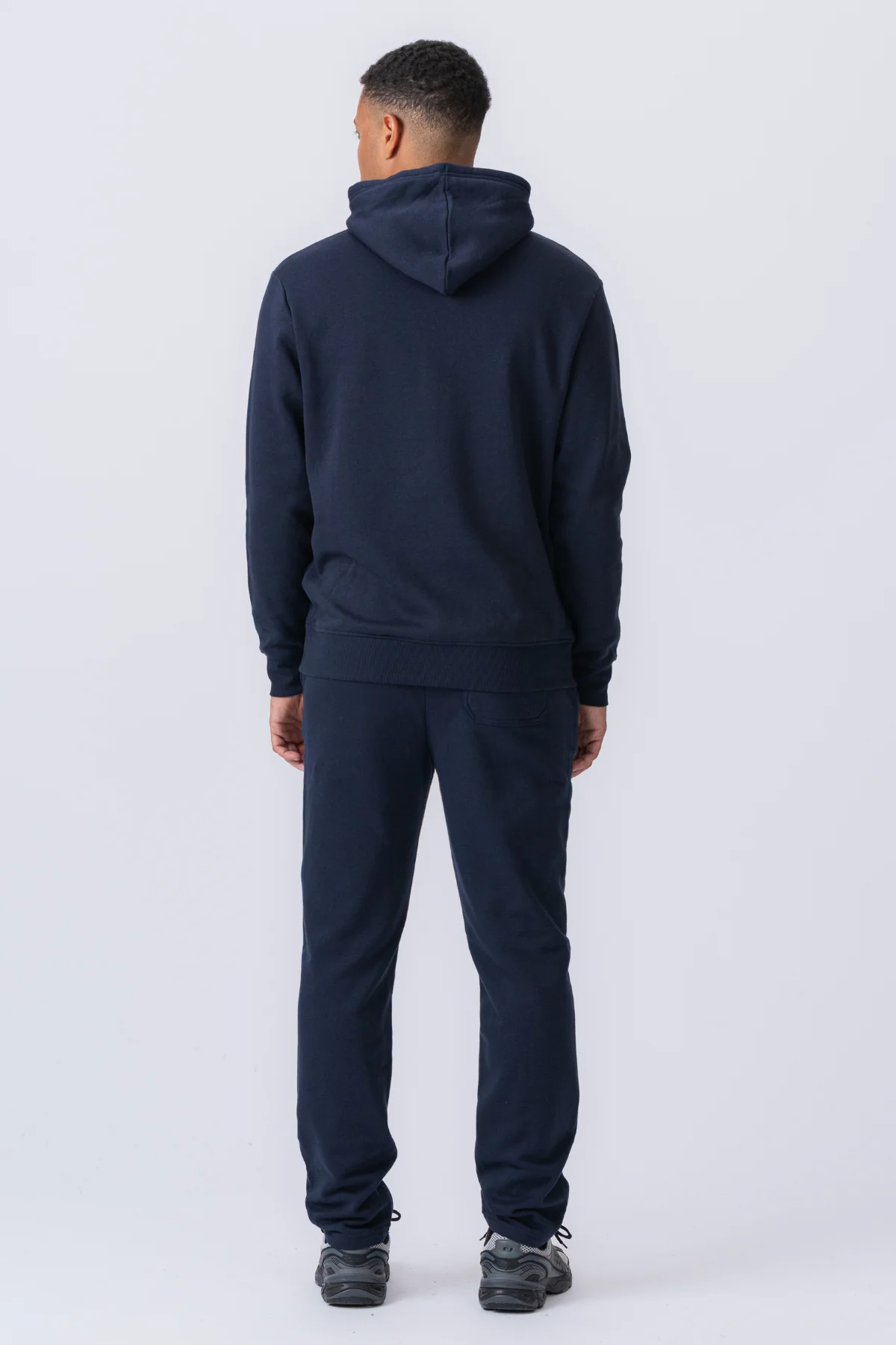 Essential Kapuzen-Sweatset – Marineblau - Image 3