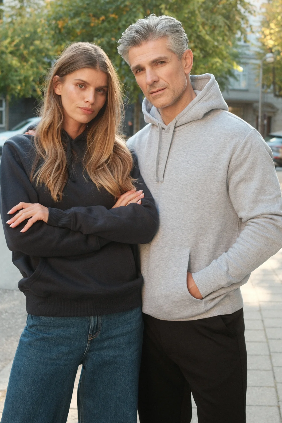 Essential Kapuzenpullover - Schwarz - Image 3