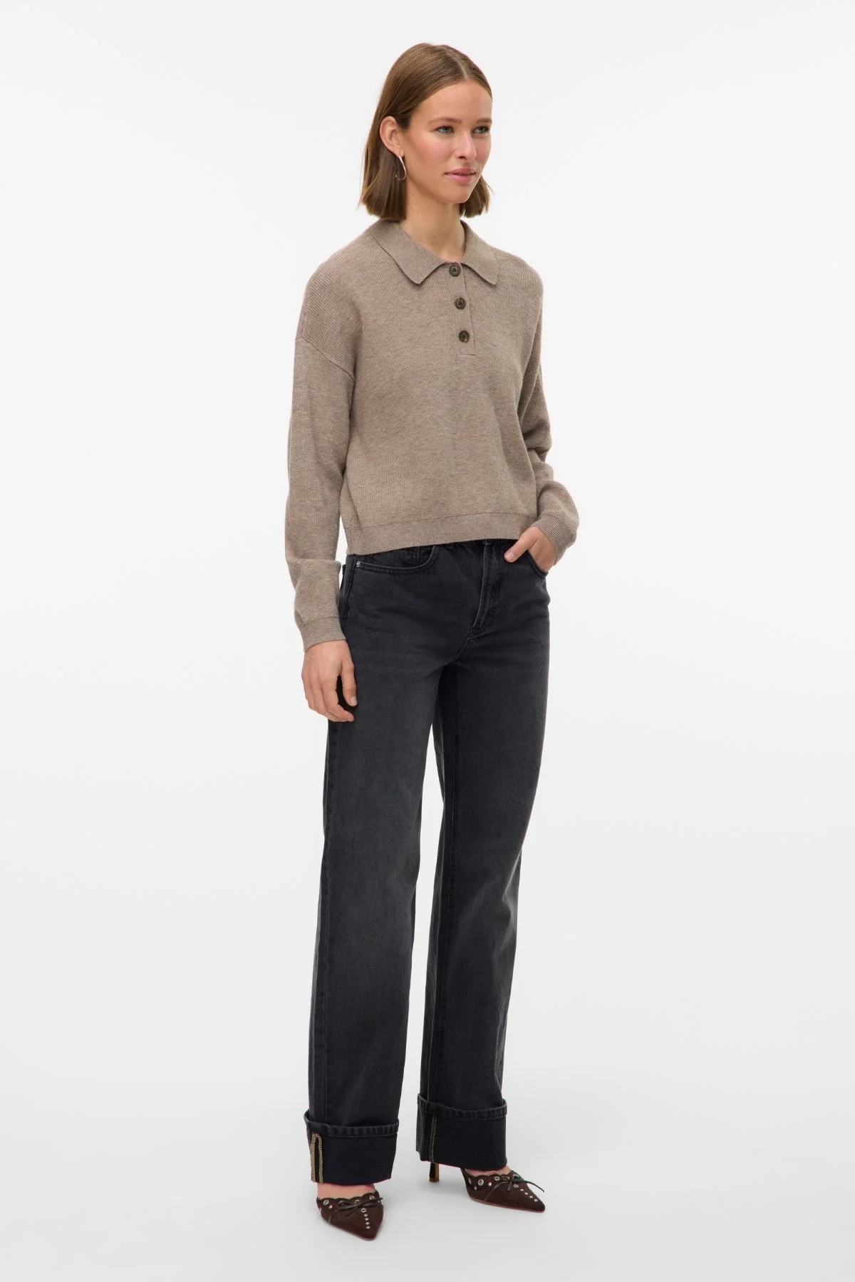Aufregender Rollkragenpullover – Silver Mink - Image 2
