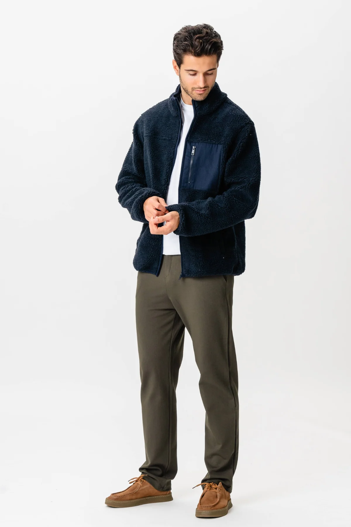 Fleecejacke - Marine - Image 5