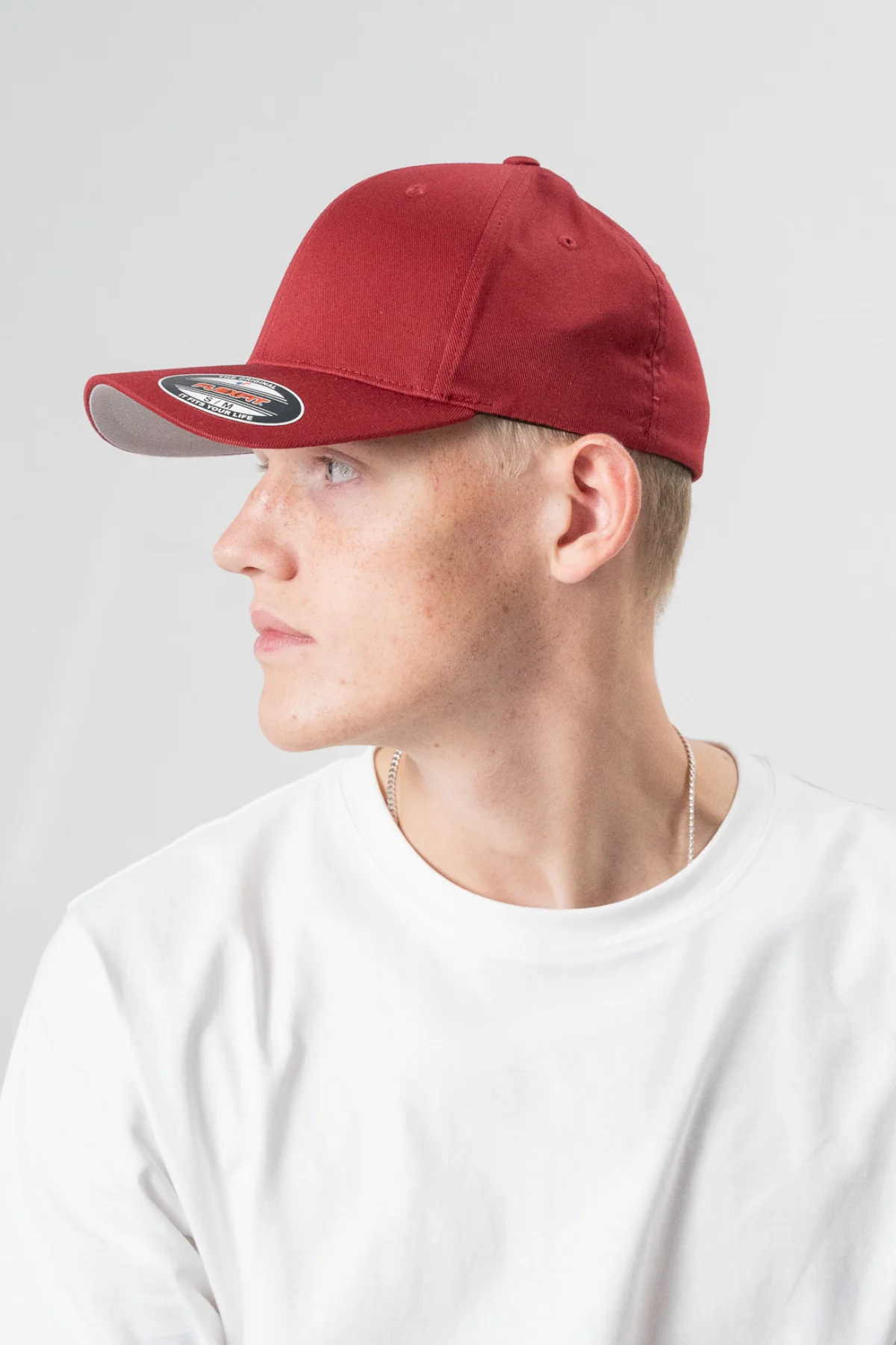 Flexfit wollig gekämmt - Rosebraun - Image 3
